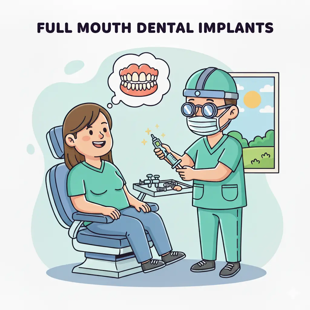 Full mouth dental Turkey - Save $35,500 vs US